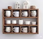 Hanah Home Raf354 Estantería Decorativa de Madera